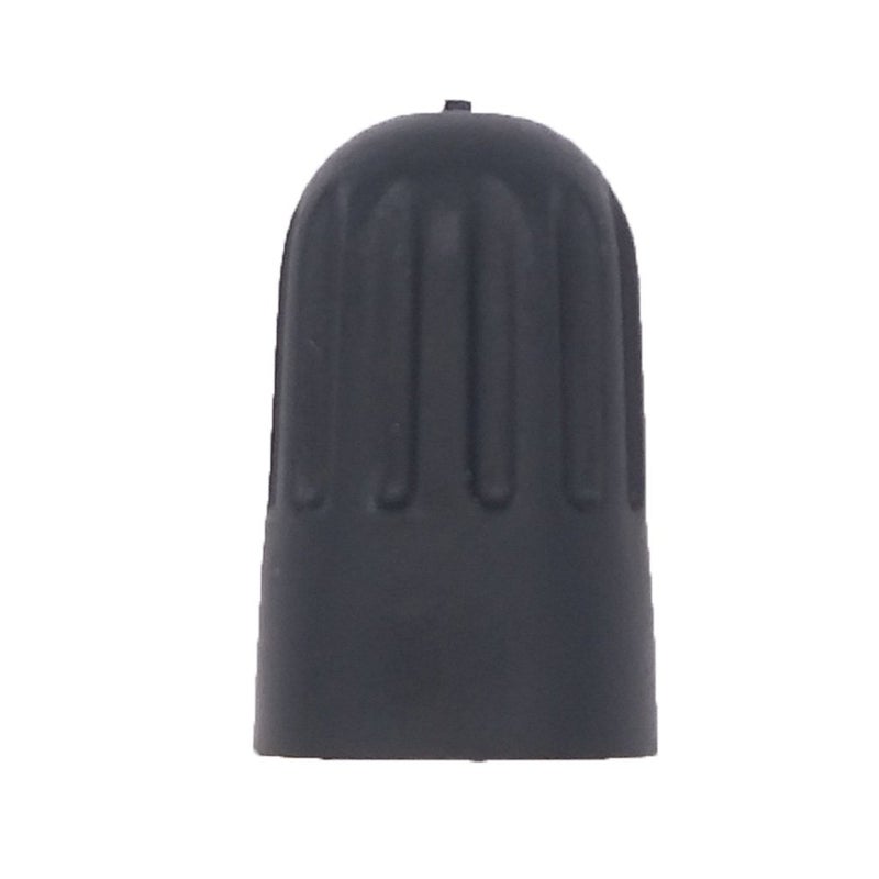 JESBEN Black TPMS Tire Valve Stem Long Caps Long Plastic Cap with Rubber Seal for TR20008 10 Qty - Image 2